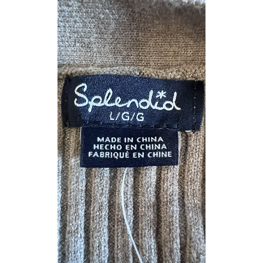 Splendid Cardigan Beige Large - Picture 3 of 3